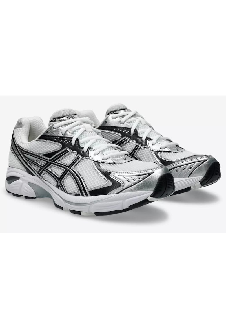 Oferte la Pantofi sport unisex cu detalii metalizate GT-2160 - Alb/Negru/Argintiu
