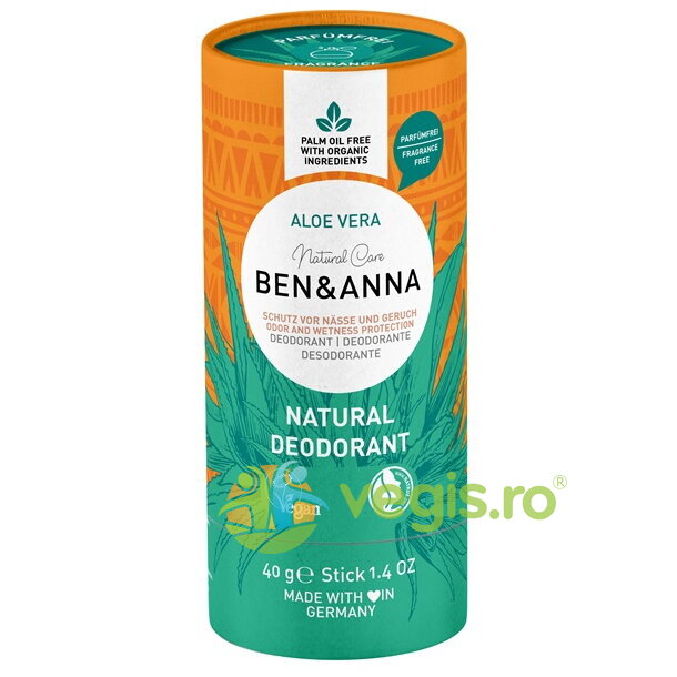 Oferte la Deodorant Natural Stick cu Aloe Vera 40g