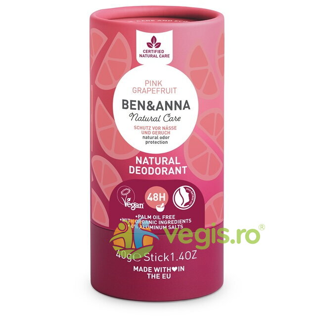 Oferte la Deodorant Natural Stick Pink Grapefruit 40g
