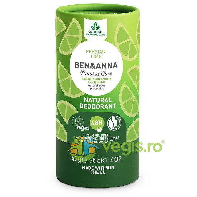 Oferte la Deodorant Natural Stick Persian Lime 40g