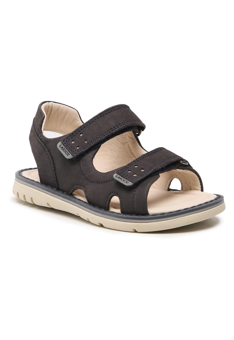 Oferte la Sandale baieti -  Piele nabuc - Maro