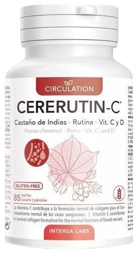 Oferte la Cererutin-C, Supliment alimentar cu Castan salbatic, 85 capsule, 90g Intersa Labs