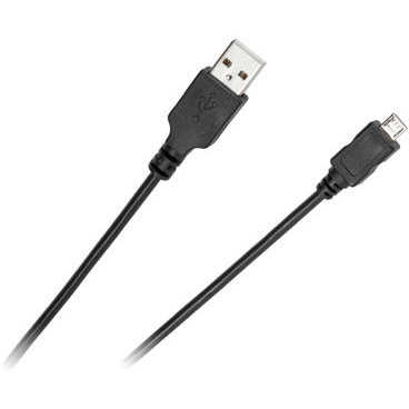 Oferte la Cablu USB MicroUSB - USB 0.2m Black