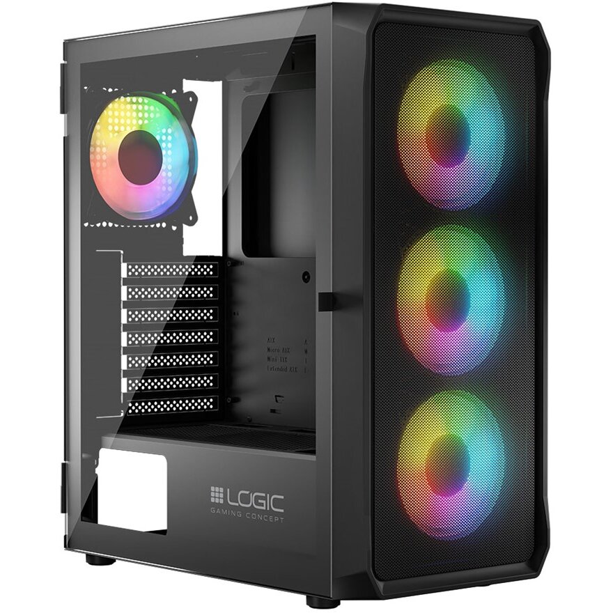 Oferte la Carcasa Portos ARGB Mini Black