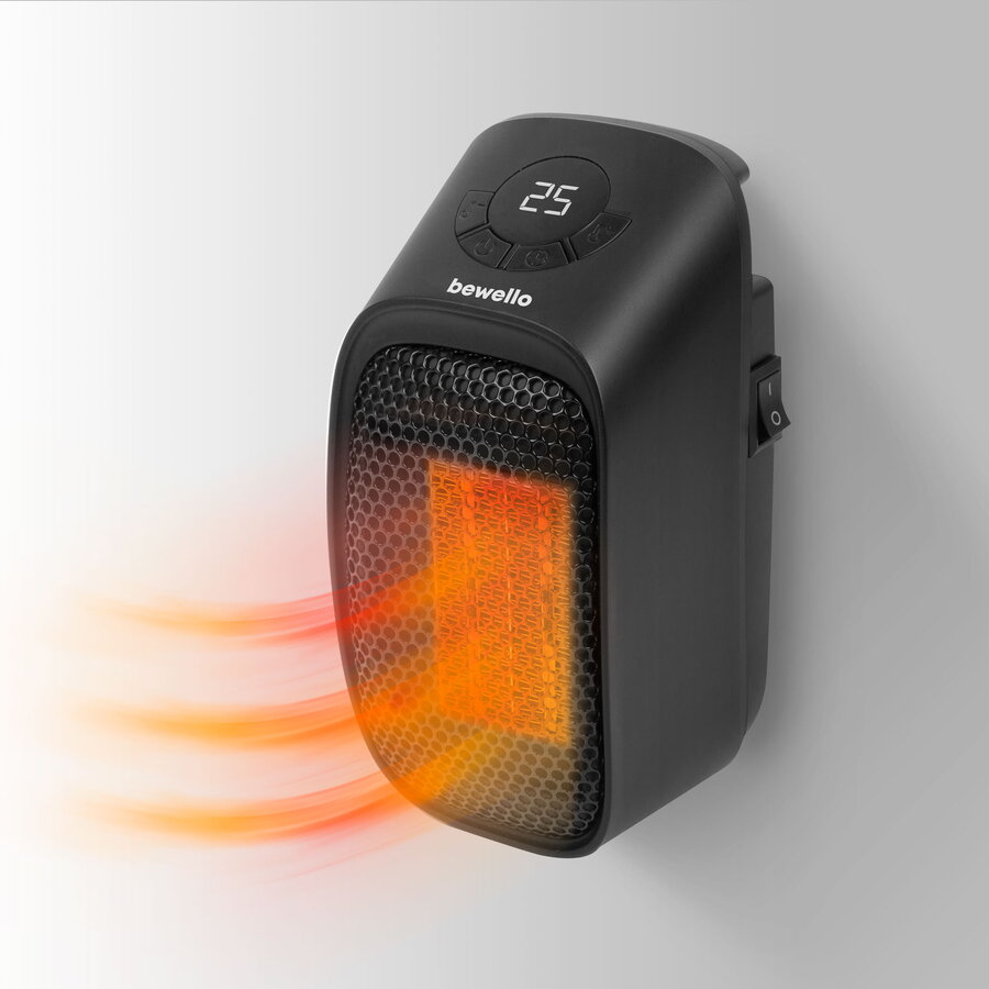 Oferte la Mini Calorifer 400W Display LED 230V Alb