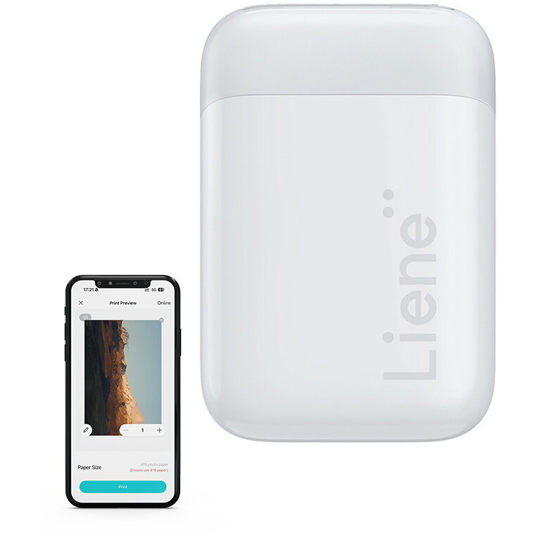 Oferte la Imprimanta Foto Portabila Pearl 2x3Inch Alb