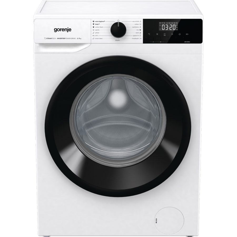 Oferte la Masina de Spalat Rufe Frontala Slim WNHEI74SAS SteamTech 7Kg 1400Rpm Clasa A Alb
