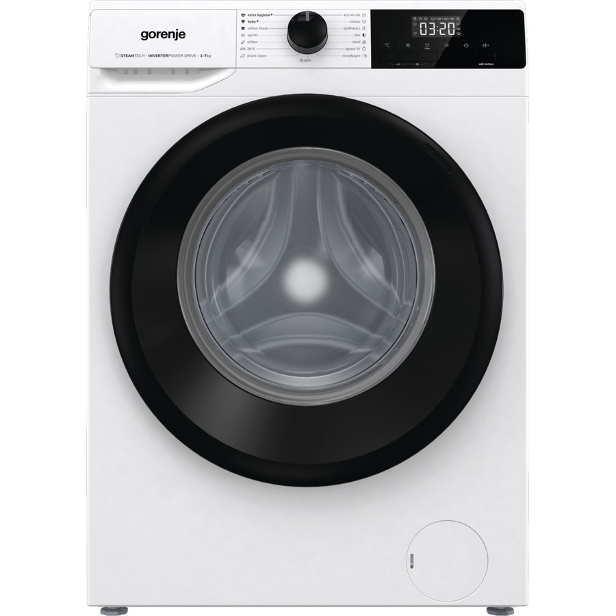 Oferte la Masina de Spalat Rufe Frontala Slim WNHEI72SAS SteamTech 7Kg 1200Rpm Clasa A Alb