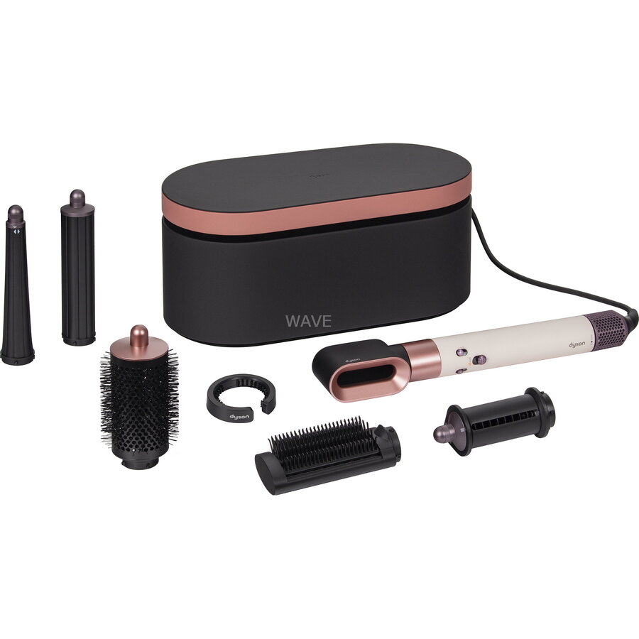 Oferte la Perie de par Airwrap i.d. Straight + Wavy (cream/rose gold, Bluetooth)