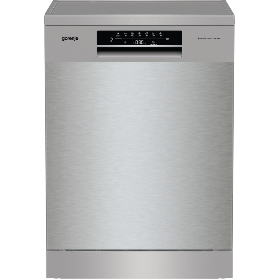 Oferte la Masina de Spalat Vase Independenta GS642E90X 13 Seturi 6 Programe 60 Cm Clasa E Argintiu