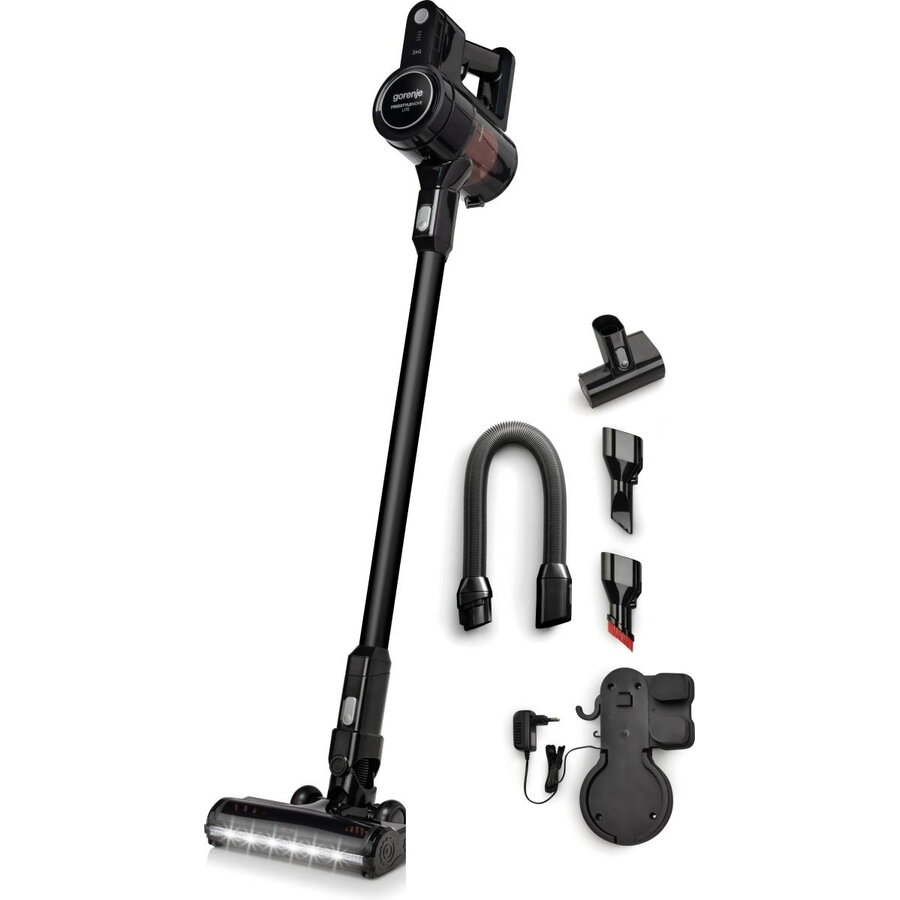 Oferte la Aspirator Vertical fara Fir SVC216FMLBKII Capacitate Colectare 0.5L  21.6V  Autonomie Max 45 Minute Iluminare LED Negru