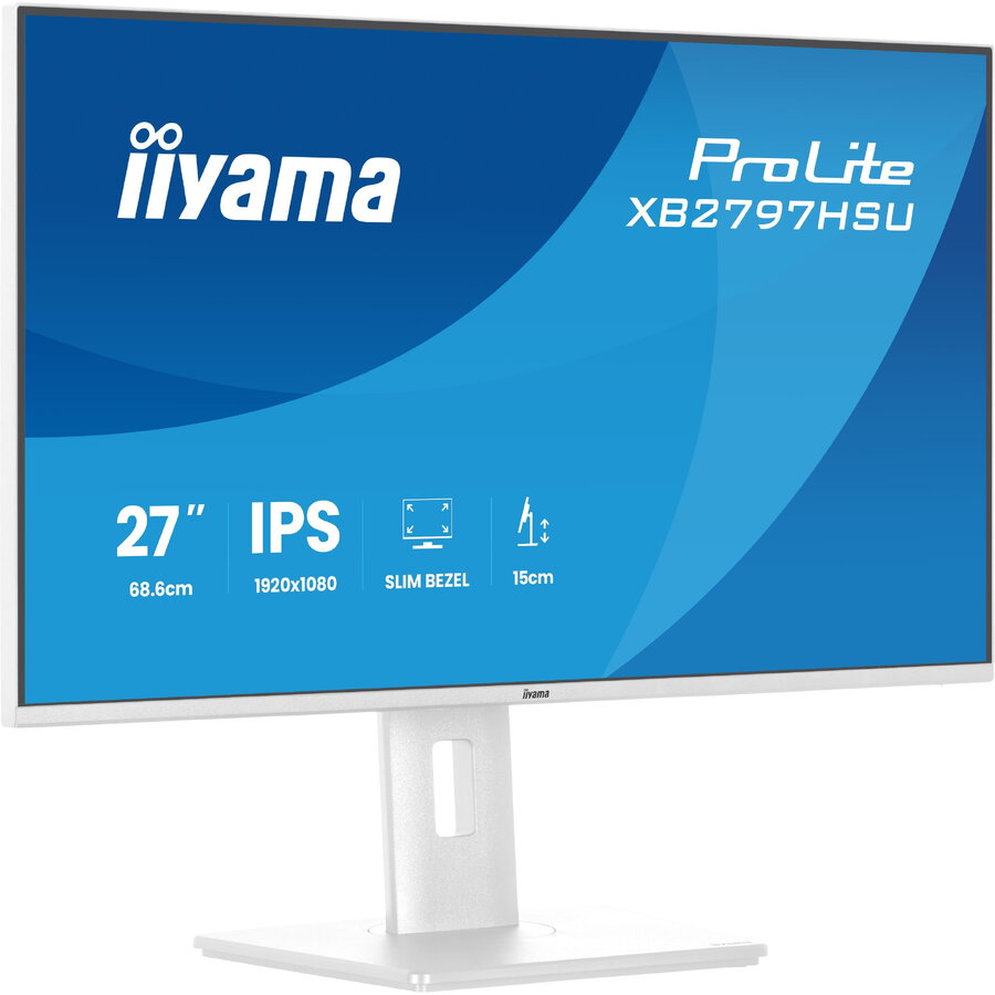 Oferte la Monitor Prolite XB2797HSU-W1 27inch FULL HD IPS LED 120Hz Alb