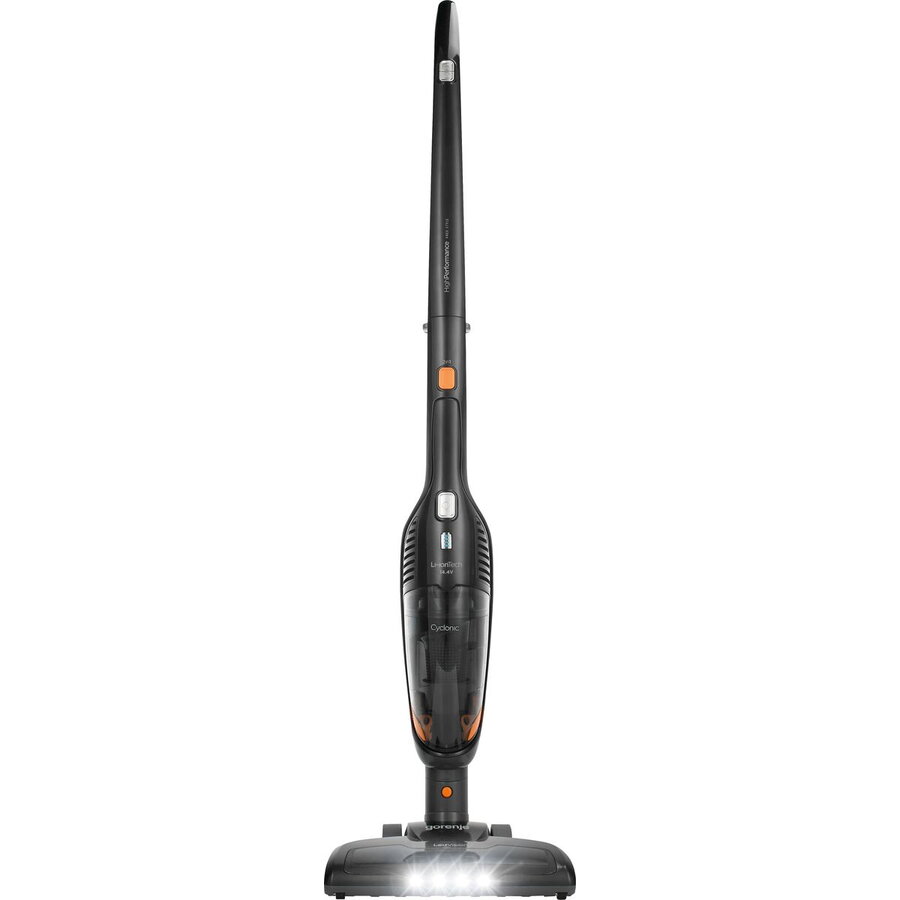 Oferte la Aspirator Vertical fara Fir FreeStyle LEDVision SVC144FBK 0.6L 14.4V  Autonomie Max 38 Minute Iluminare LED Negru