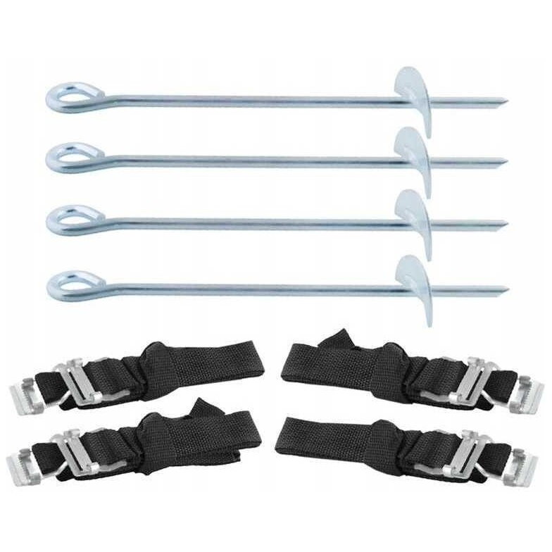 Oferte la Set Accesorii Trambulina MY2907 4 Ancore Universale si 4 Curele