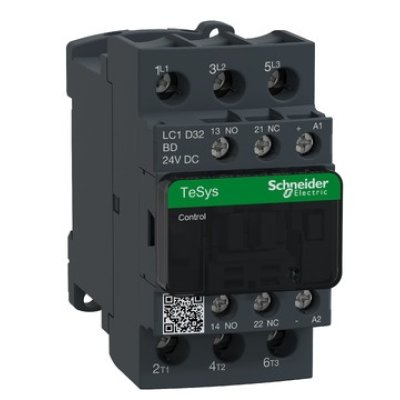 Oferte la Contactor TeSys Deca Schneider LC1D32BD, 3P, 32A (AC-3), 50A (AC-1), Bobina 24V DC