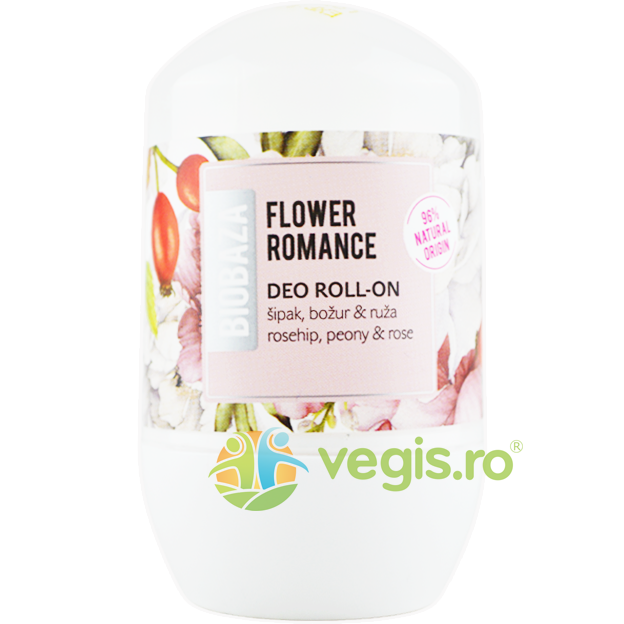 Oferte la Deodorant Natural pentru Femei pe Baza de Plante Flower Romance 50ml