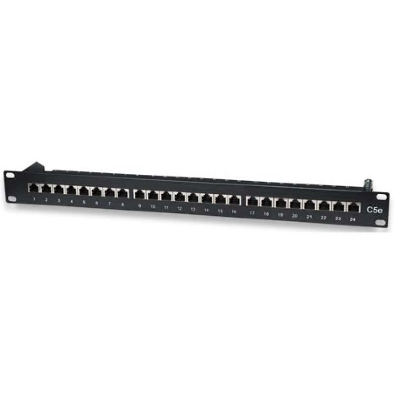 Oferte la Patch Panel Intellinet 24 porturi, FTP, Cat5e ecranat, 1U pentru rack 19 513487