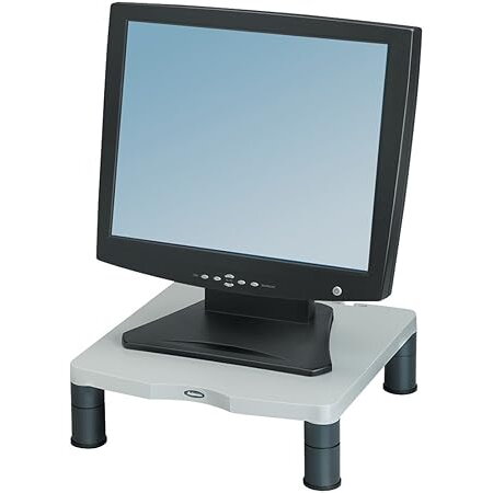 Oferte la Suport standard pentru monitor Fellowes® 91712-70, plastic platina/grafit