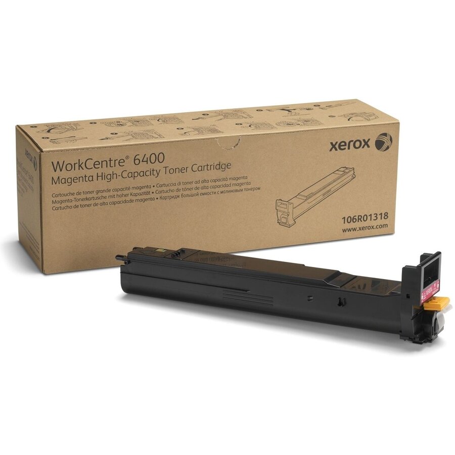 Oferte la CARTUS TONER MAGENTA 106R01318 14K SN ORIGINAL XEROX WC 6400S