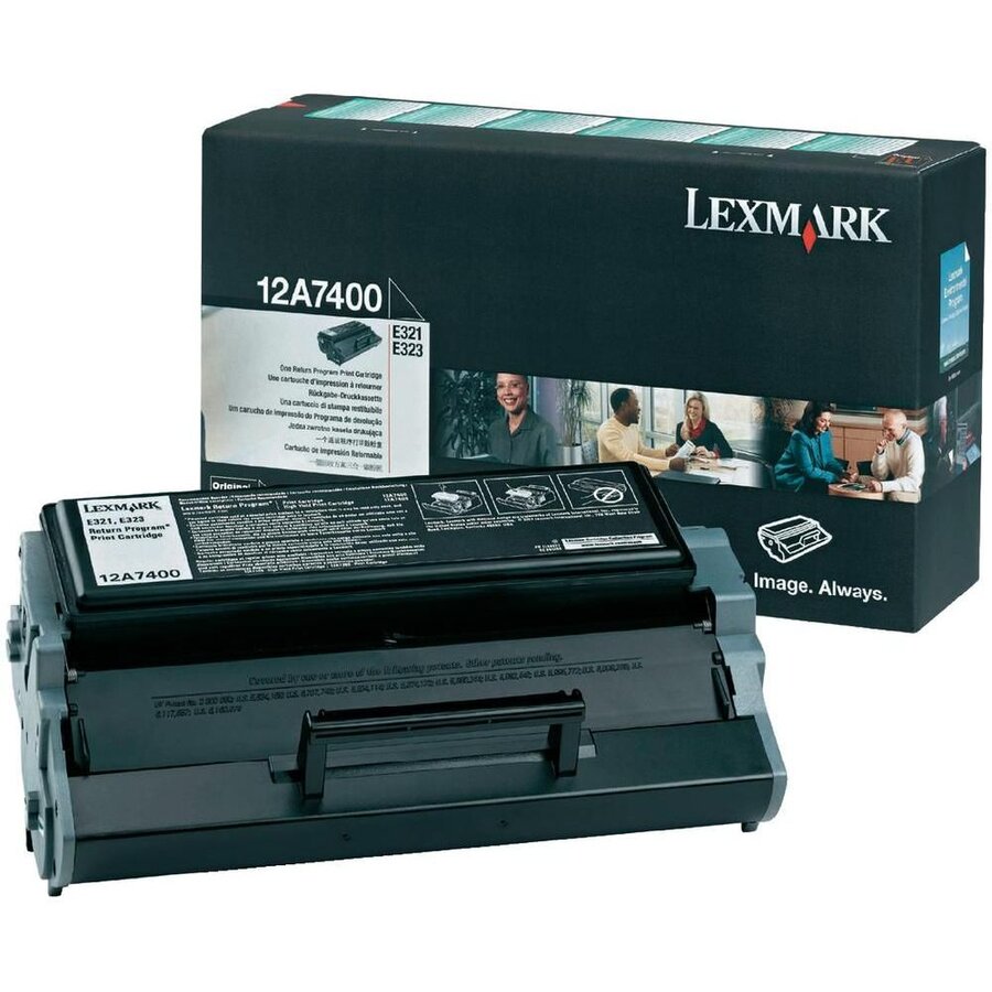 Oferte la CARTUS TONER RETURN 12A7400 3K ORIGINAL LEXMARK OPTRA E321