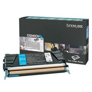 Oferte la Lexmark Toner C5240CH Cyan Return