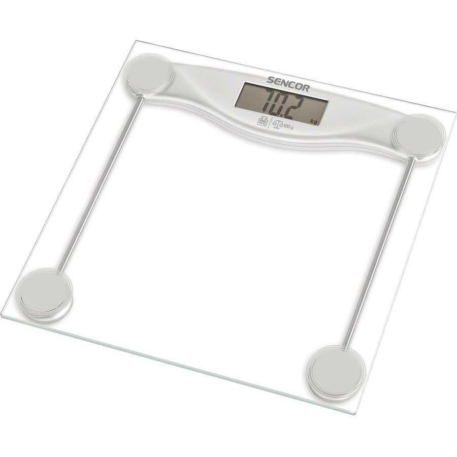Oferte la Cantar corporal Sencor SBS 113SL, 150 kg, sticla, Transparent