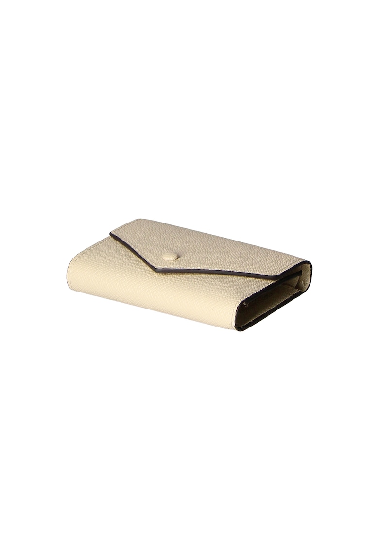 Oferte la Portofel de piele cu clapa si aspect texturat 25577 - Bej