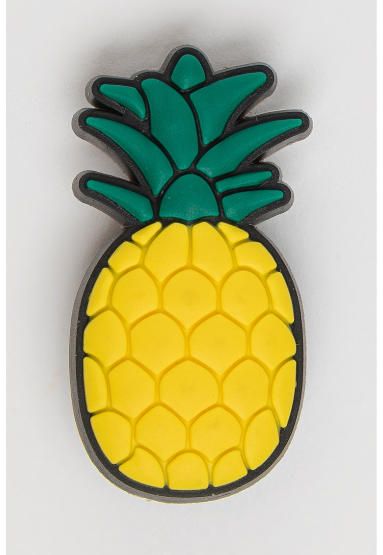 Oferte la Talisman cu model cu ananas Jibbitz™ - Verde/Galben