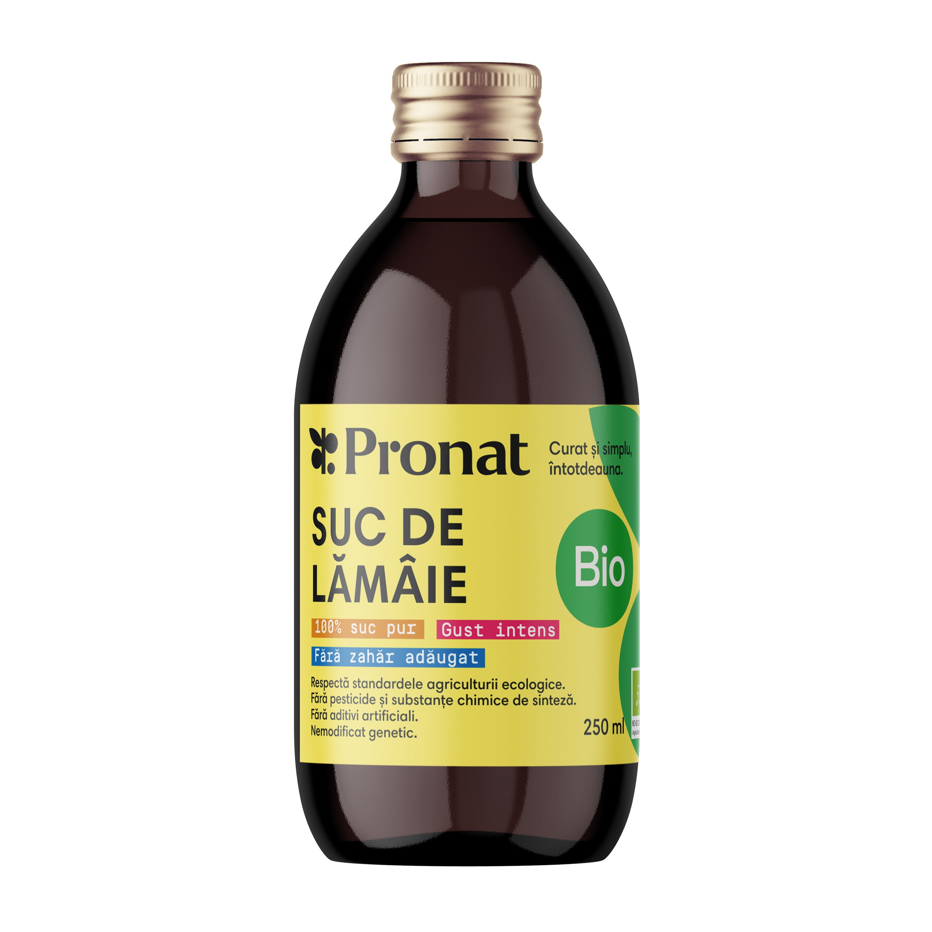 Oferte la Suc bio de lamaie 100%, 250ml Pronat
