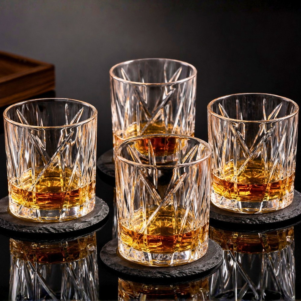 Oferte la Set 4 Pahare whiskey Mysterious