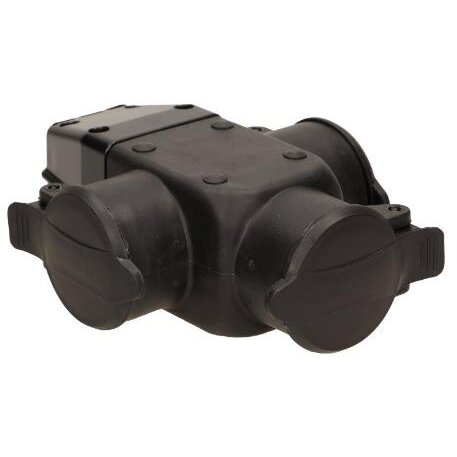 Oferte la Priza de Exterior OR-AE-1346 (GS) Tripla IP44 16A Schuko Capace Negru