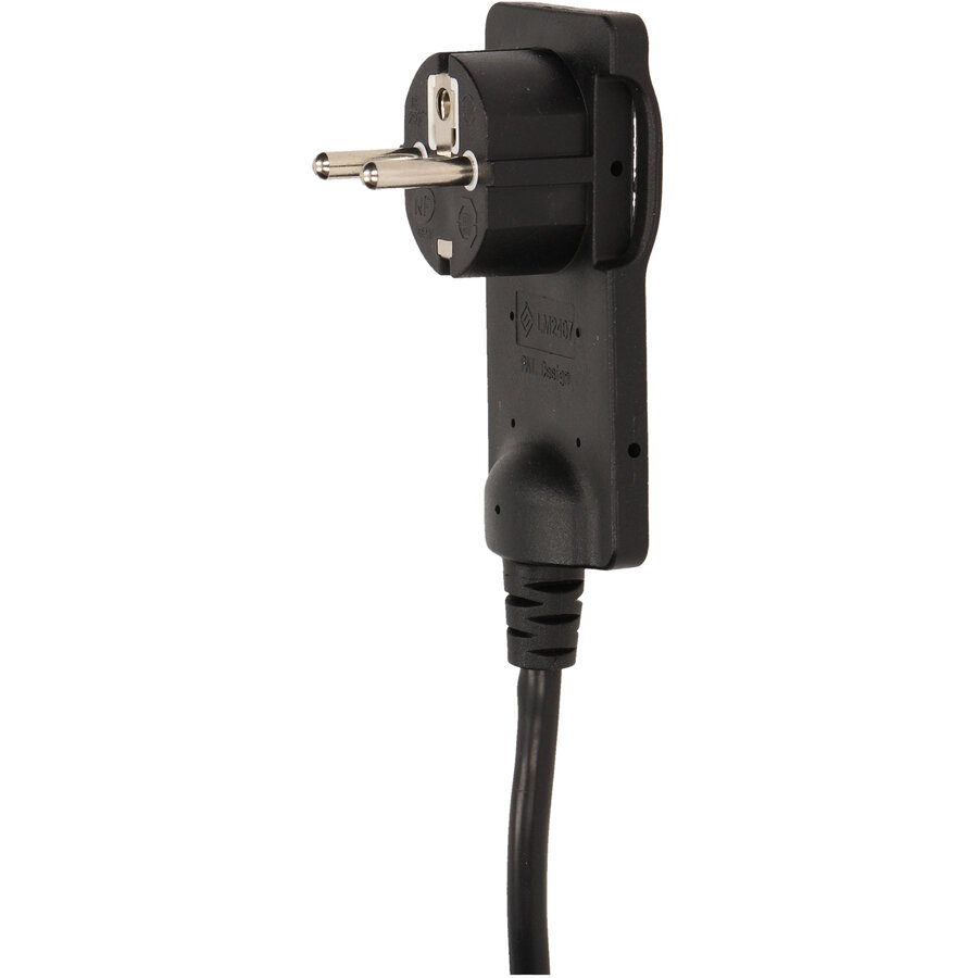 Oferte la Stecher Extra Slim Cu Maner ORNO OR-AE-1312/B 250V Cablu 1.5M Negru