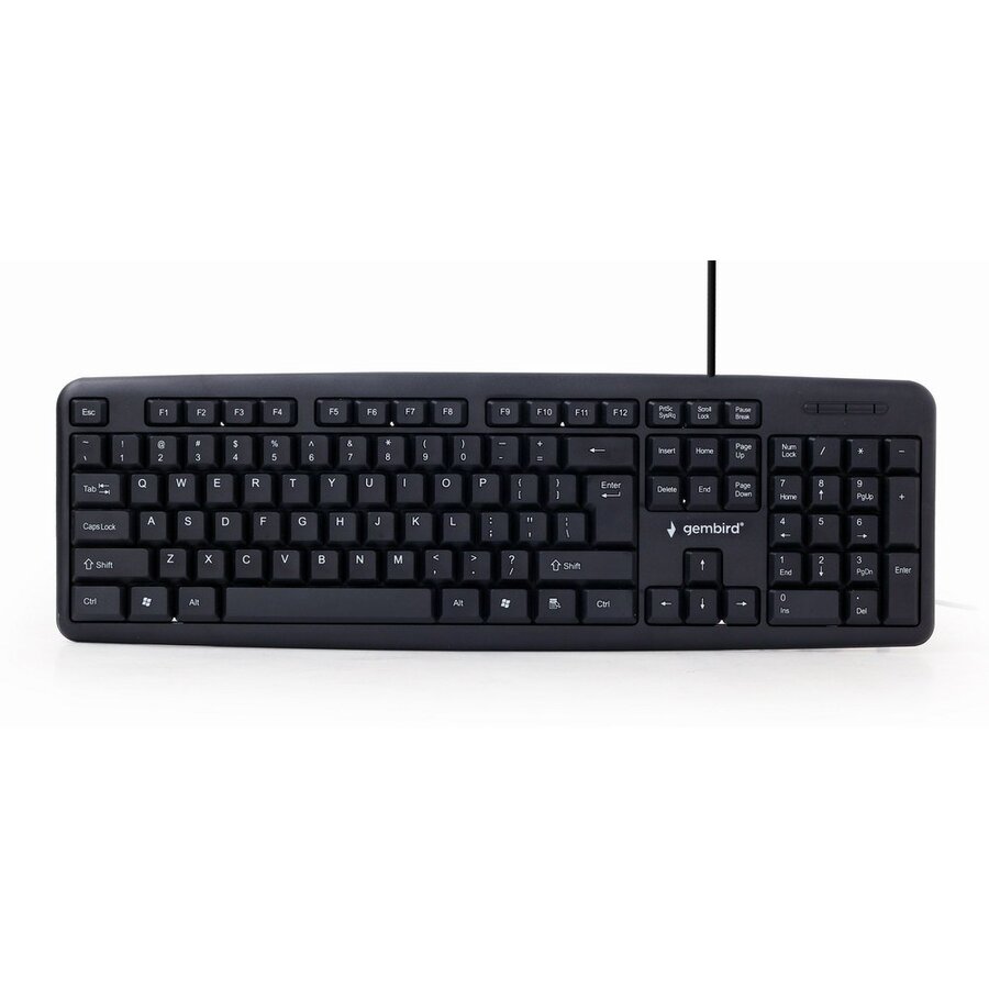 Oferte la Tastatura KB-U-103-RU Office USB QWERTY Negru