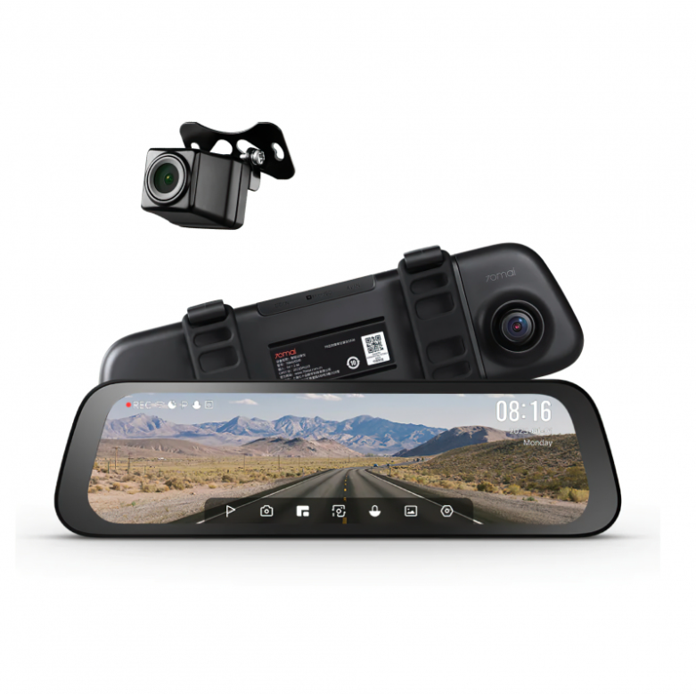 Oferte la Camera Auto Fata Spate Dash Cam S500 3K Wi-Fi Afisaj 9.35inch Negru