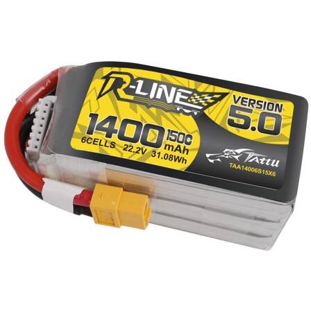 Oferte la Baterie R-Line 5.0 1400mAh 22.2V 150C 6S1P XT60