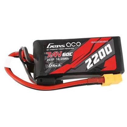 Oferte la Acumulator G-Tech LiPo 2200mAh 7.4V 60C 2S1P XT60