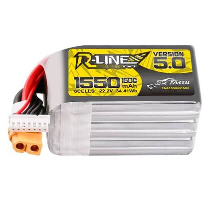 Oferte la Acumulator Lipo  R-Line Version 5.0 1550mAh 22.2V 150C 6S XT60