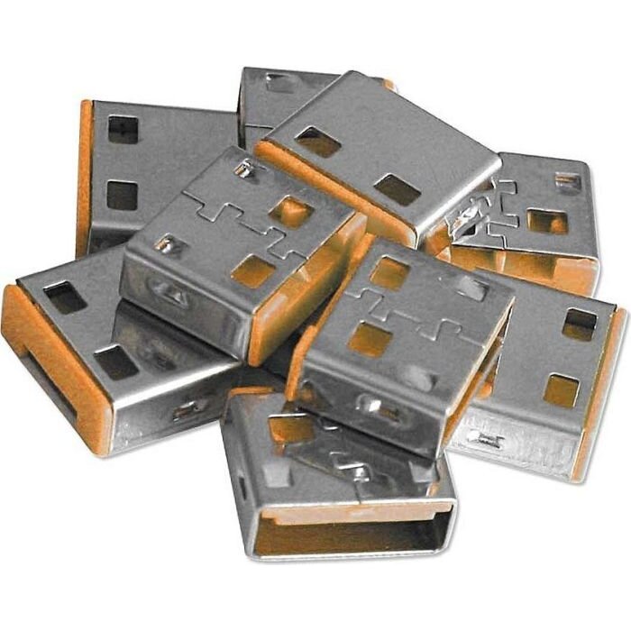Oferte la port lock 10pcs. - Code Orange