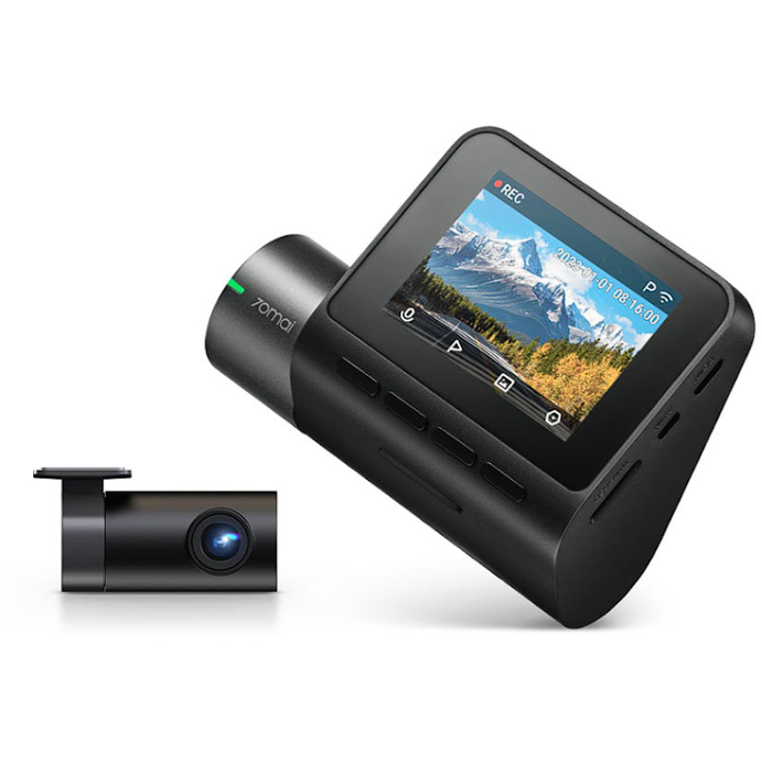 Oferte la Set Dash Cam A200  Dual Channel Recording HDR Camera Luneta RC11 Negru
