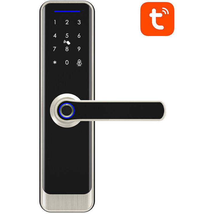Oferte la Senzori ZSDL-A270-S-ALI-6072, ZigBee, Control Tuya Smart / SmartLife, Amprenta, Digital Lock, IP55, Silver