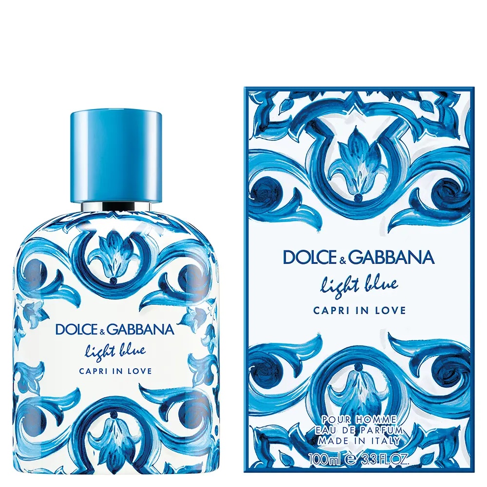 Oferte la Dolce&Gabbana Light Blue Capri in Love, Apa de Parfum, Barbati (Gramaj: 100 ml)