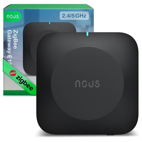 Oferte la Hub Smart Gateway NOUS E15, Zigbee 3.0, Wi-Fi Dual-Band (2.4/5 GHz), Suport 128 Dispozitive, USB Type-C, Alb