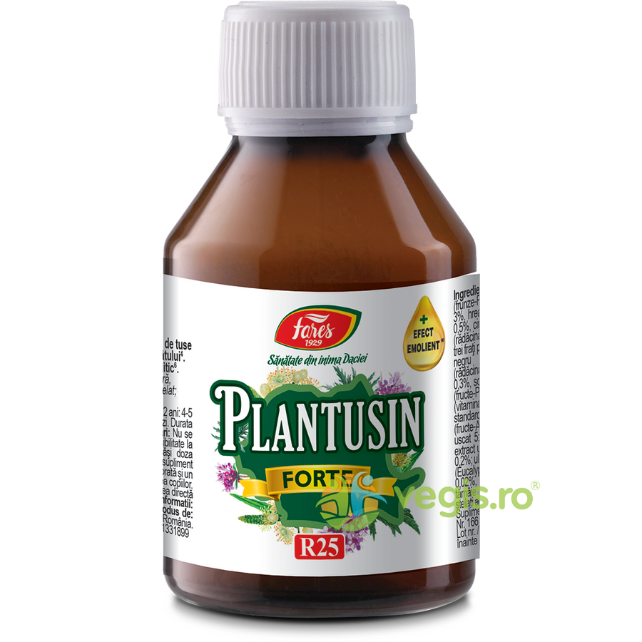 Oferte la Sirop Plantusin Forte (R25) 100ml Fares