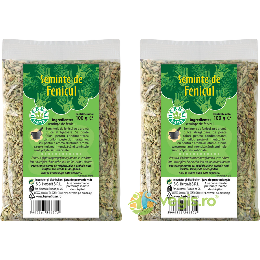 Oferte la Pachet Fenicul 100g+100g