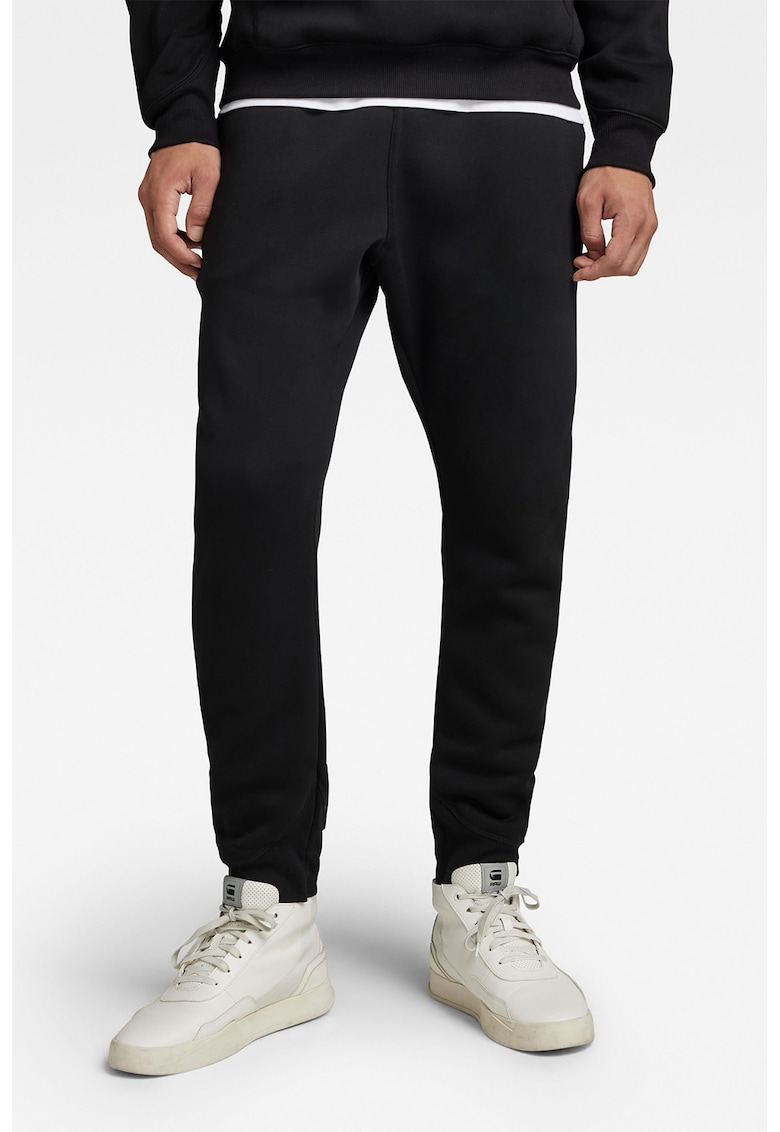 Oferte la Pantaloni de trening cu snur in talie Premium Core - Negru