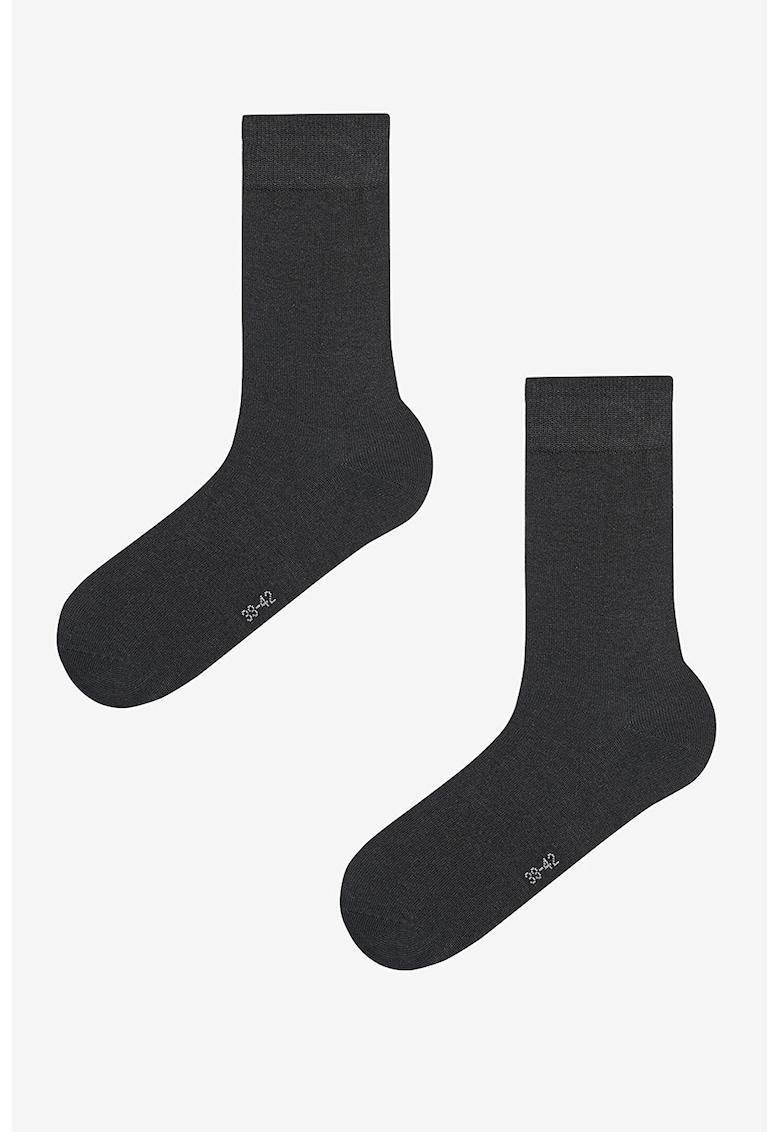 Oferte la Set de sosete din amestec de bambus - 2 perechi - Negru