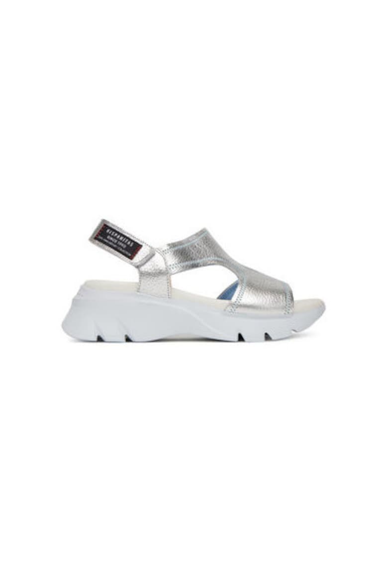 Oferte la Sandale argintii  pentru femei - Argintiu