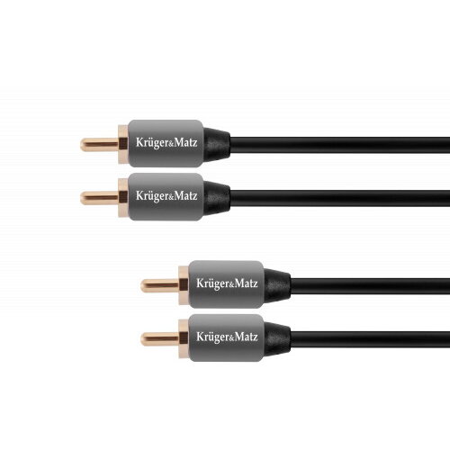 Oferte la Accesorii Audio Hi-Fi Cablu 2 x RCA tata - 2 x RCA tata, lungime 0.5 m