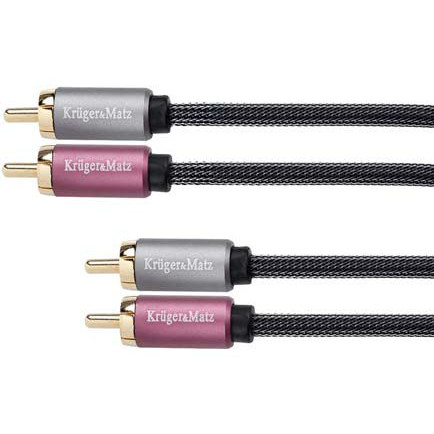 Oferte la Accesorii Audio Hi-Fi CABLU 2RCA-2RCA 1.0M KRUGER&MATZ