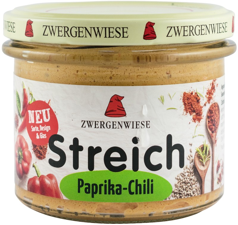 Oferte la Crema tartinabila bio vegetala cu paprika si chili 180g Zwergenwiese